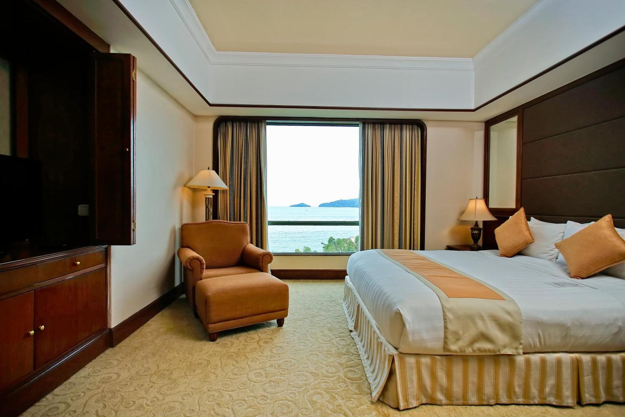 เดอะ แปซิฟิก ซูเตรา โฮเต็ล Hotel โกตาคินาบาลู ภายนอก รูปภาพ A room at the hotel