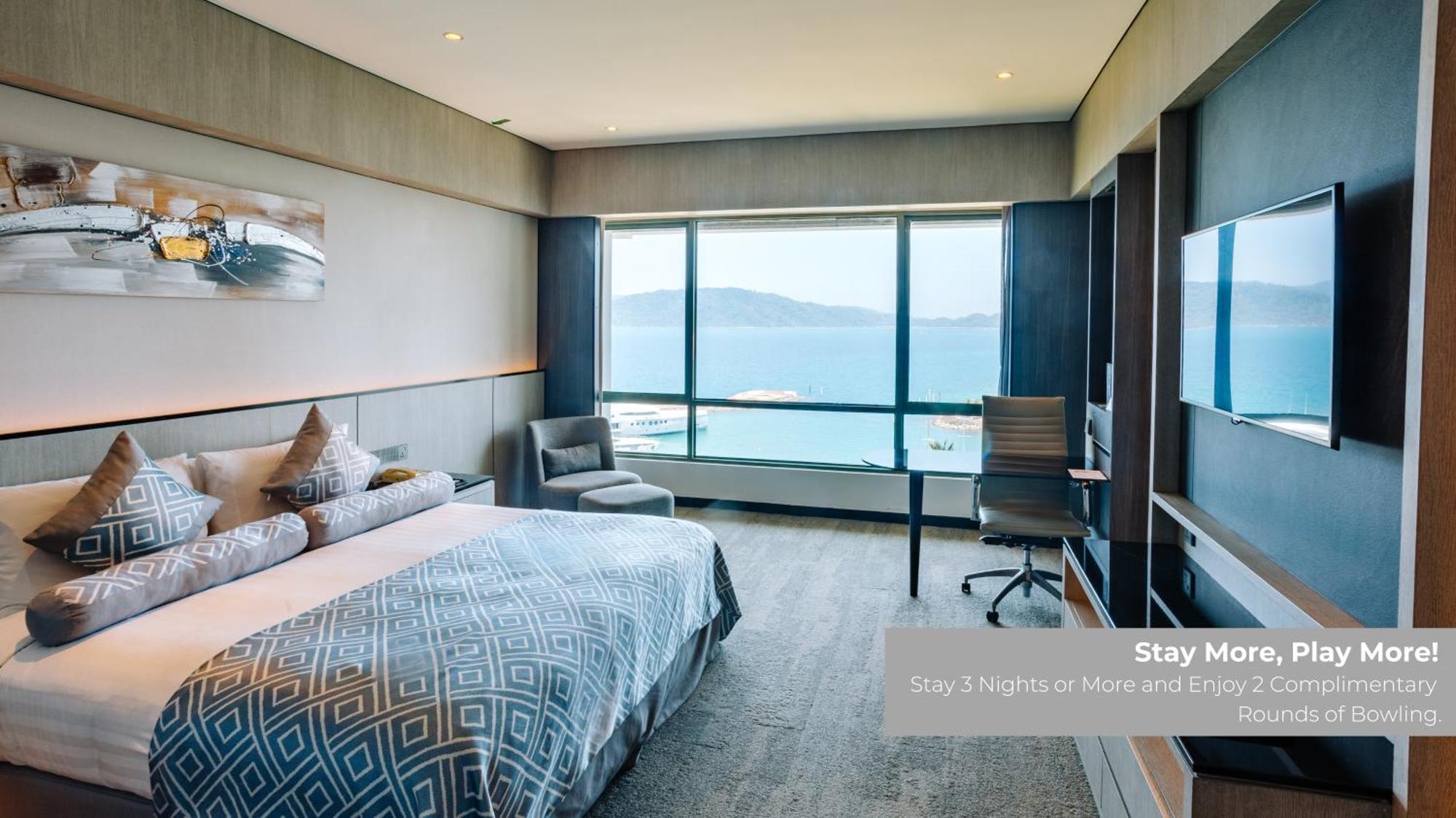 เดอะ แปซิฟิก ซูเตรา โฮเต็ล Hotel โกตาคินาบาลู ภายนอก รูปภาพ Deluxe Ocean View Room